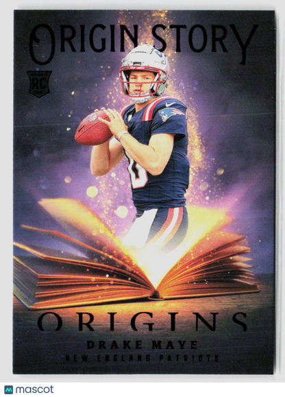 2024 Panini Origins Drake Maye Origin Story Case Hit RC #2