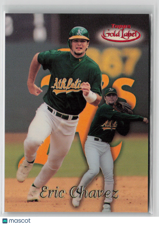 1998 Topps Gold Label Eric Chavez Red 27/50 #8