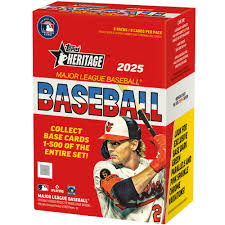 2025 Topps Heritage Baseball Blaster Box