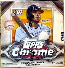 2022 Topps Chrome Baseball Mega Box