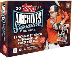 2025 Topps Archives Signature Series Baseball Hobby Box