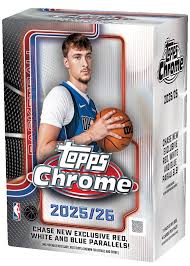 2025/26 Topps Chrome Basketball Blaster Box