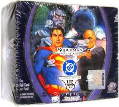 Upper Deck DC Superman Man of Steel Trading Card Game Booster Box