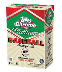 2025 Topps Chrome Platinum '55 Baseball Blaster Box