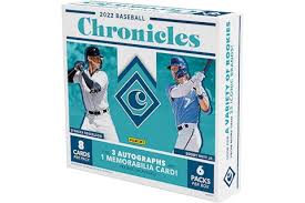 2022 Panini Chronicles Baseball Hobby Box