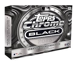 2025 Topps Chrome Black Hobby Box