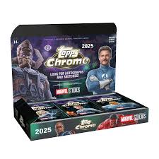 2025 Marvel Studios Chrome Hobby Box