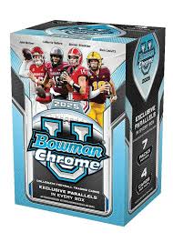 2025 Bowman University Chrome Football Blaster Box