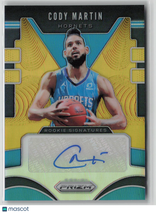 2019-20 Panini Prizm Cody Martin Autograph Rookie Gold 04/10 #RS-CMT