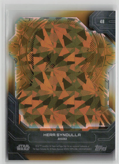 2024 Topps High Tek Hera Syndulla Gold 32/50 #48