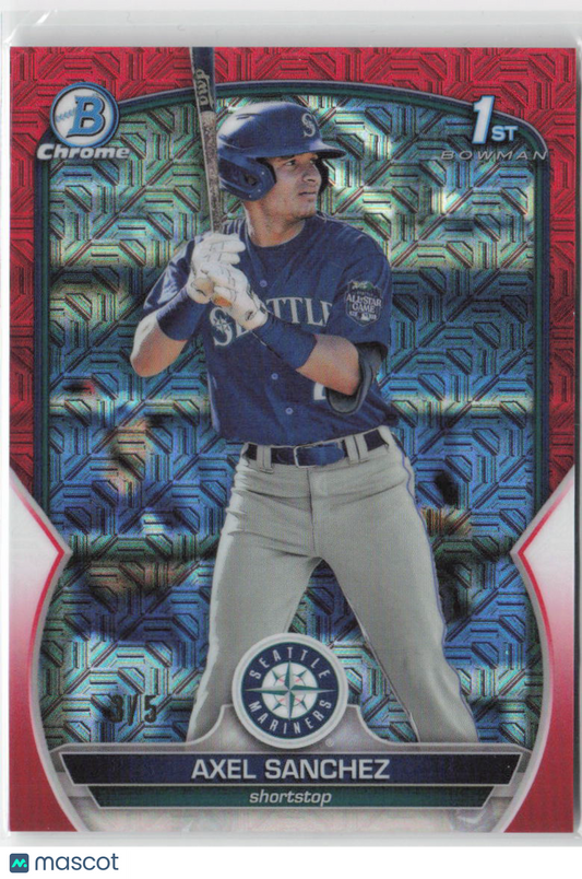 2023 Topps Bowman Axel Sanchez Red Mega Box 3/5 #BCP-73