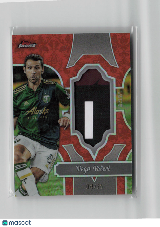 2024 Topps Finest Diego Valeri 04/25 Finest Fabric Relic #FF-DV