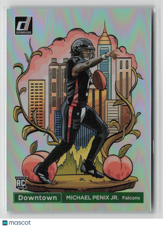 2024 Panini Donruss Downtown Michael Penix Jr. RC #14