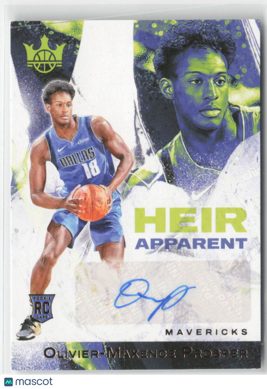 2023 Panini Court Kings Olivier-Maxence Prosper 050/125 RC Auto #HA-OMP