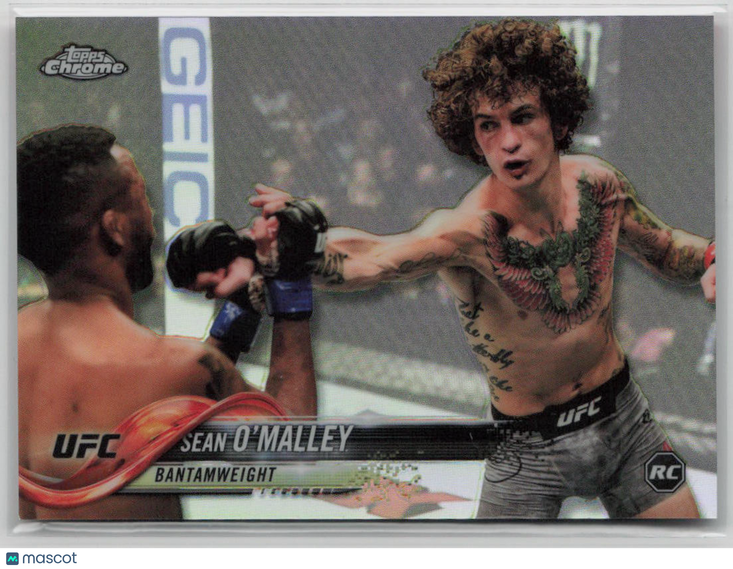 2018 Topps Chrome UFC Sean O'Malley Refractor Rookie #84