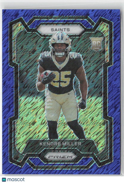 2023 Panini Prizm Kendre Miller Rookie RC 05/25 Blue Shimmer #375