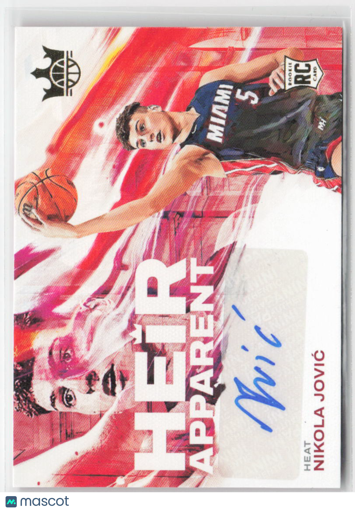 2022 Court Kings Nikola Jović Rookie RC Auto #129/199 #HA-NJH