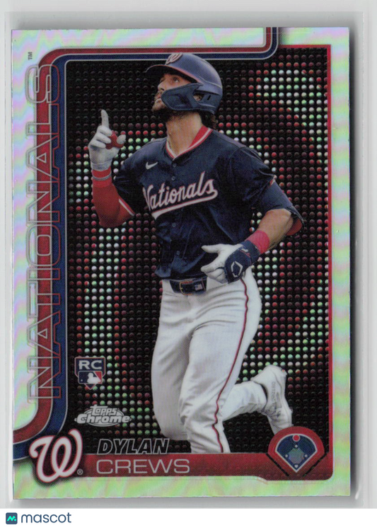 2025 Topps Chrome Dylan Crews Lightboard Rookie #146