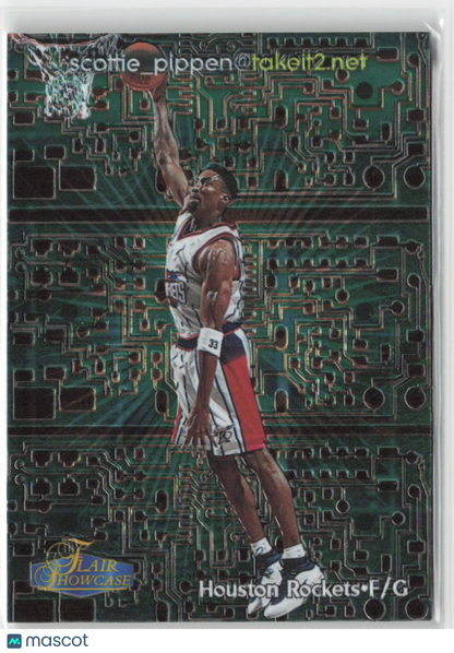 1998 Flair Showcase Scottie Pippen Takeit2.net 0668/1000 #1 TN