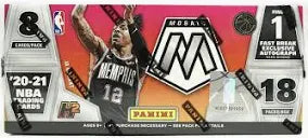 2020-2021 Panini Mosaic Fast Break Basketball Hobby Box