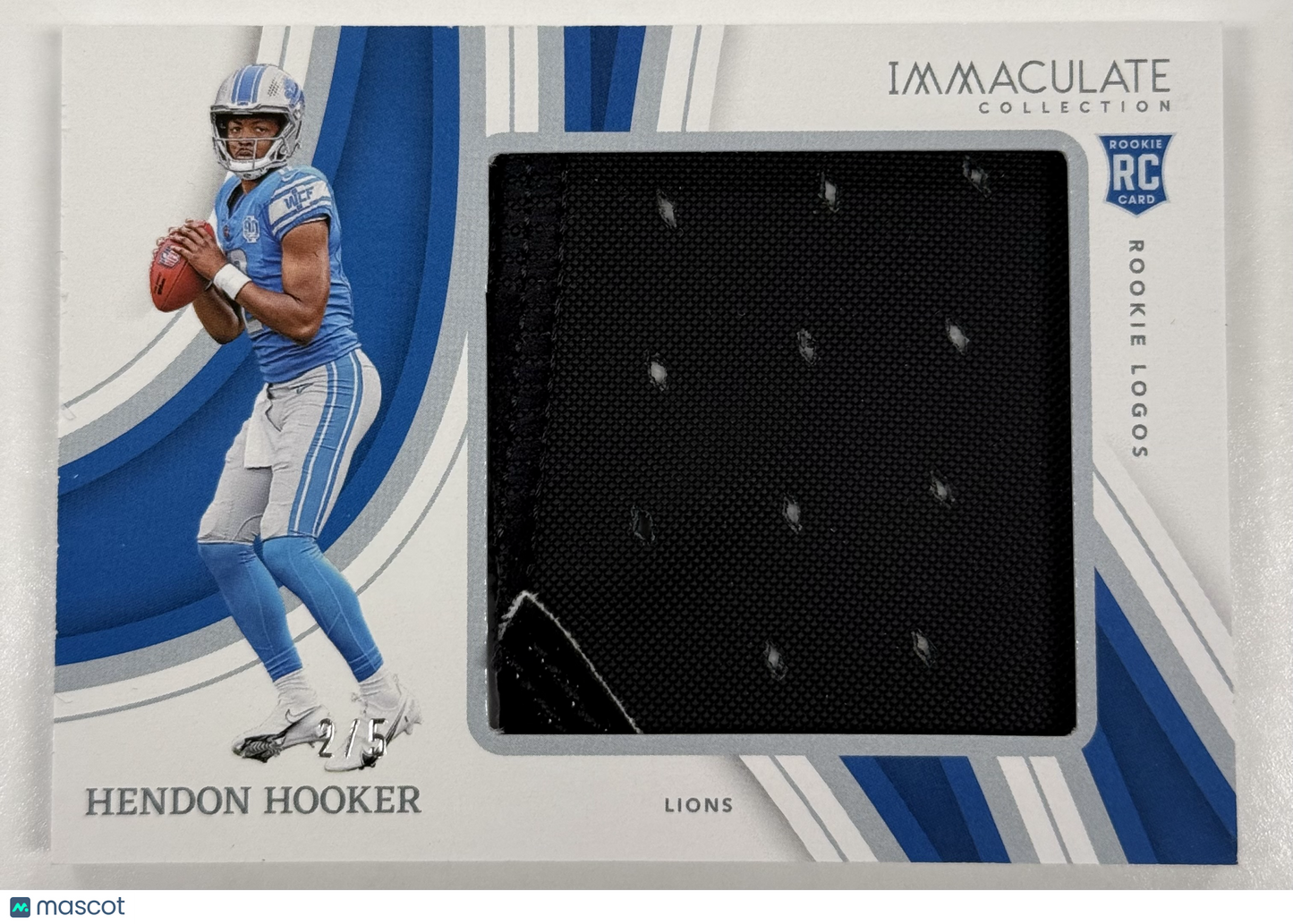 2023 Panini Immaculate Hendon Hooker Gloves Rookie Logos 2/5 #RL-HHO