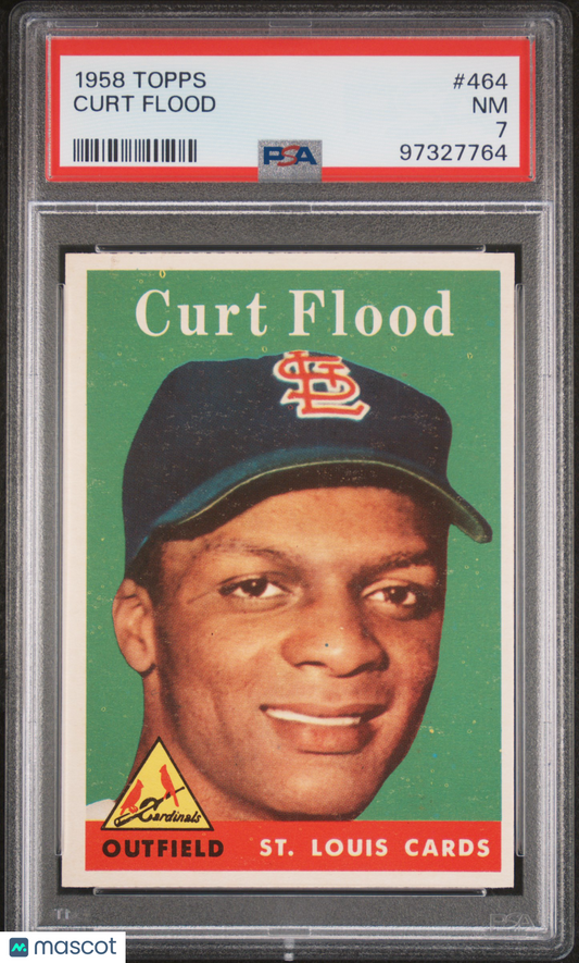 1958 Topps Curt Flood #464 PSA 7