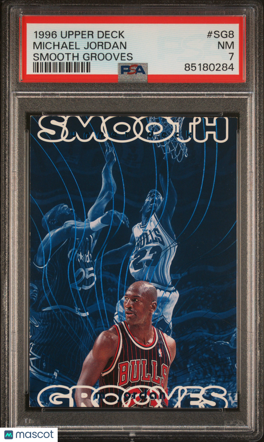 1996 Upper Deck Michael Jordan Smooth Grooves RARE #SG8 PSA 7