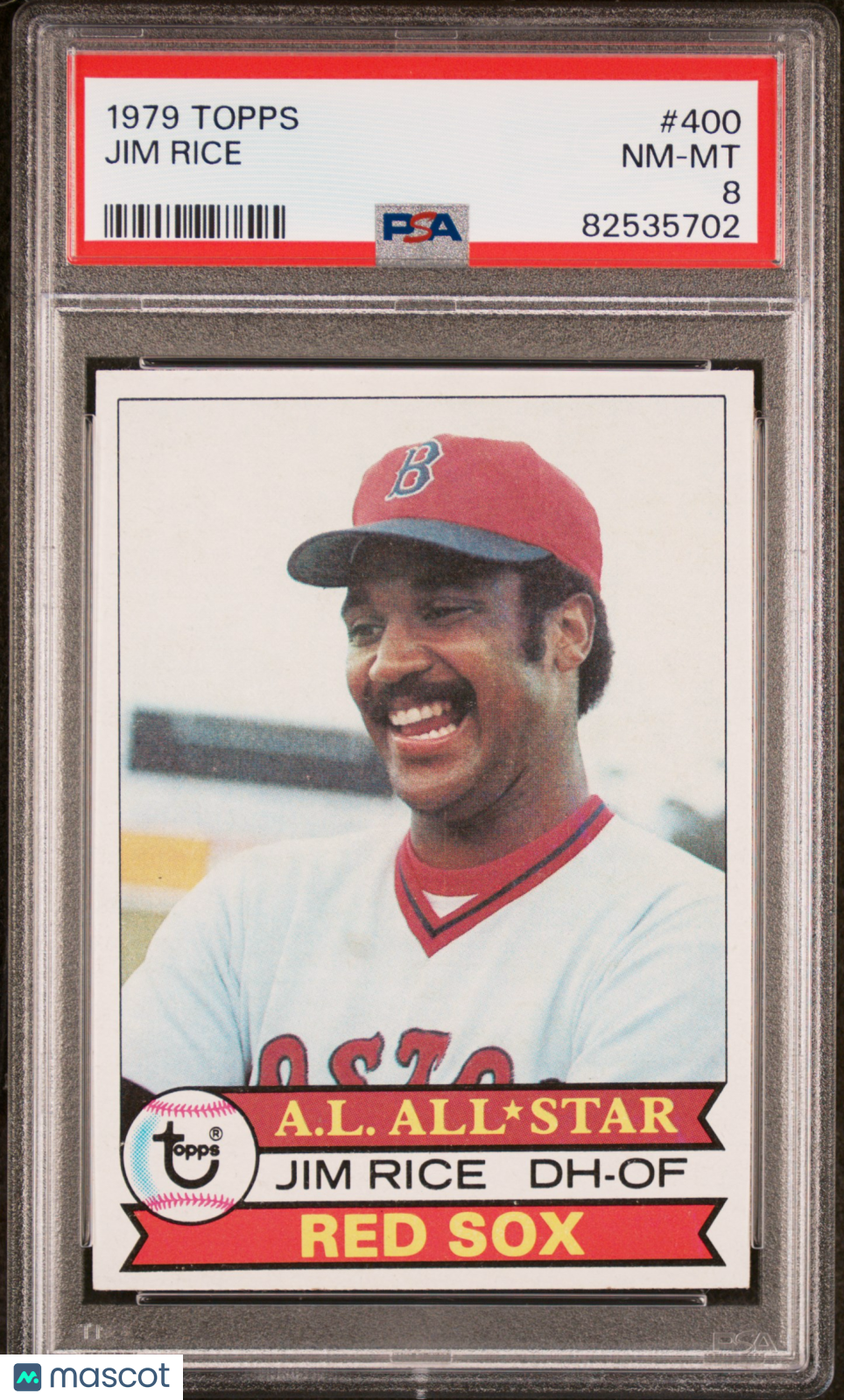 1979 Topps Jim Rice #400 PSA 8