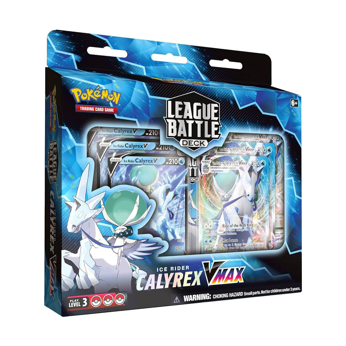 Pokémon Ice/Shadow Rider Calyrex VMAX League Battle Deck - Random Promo