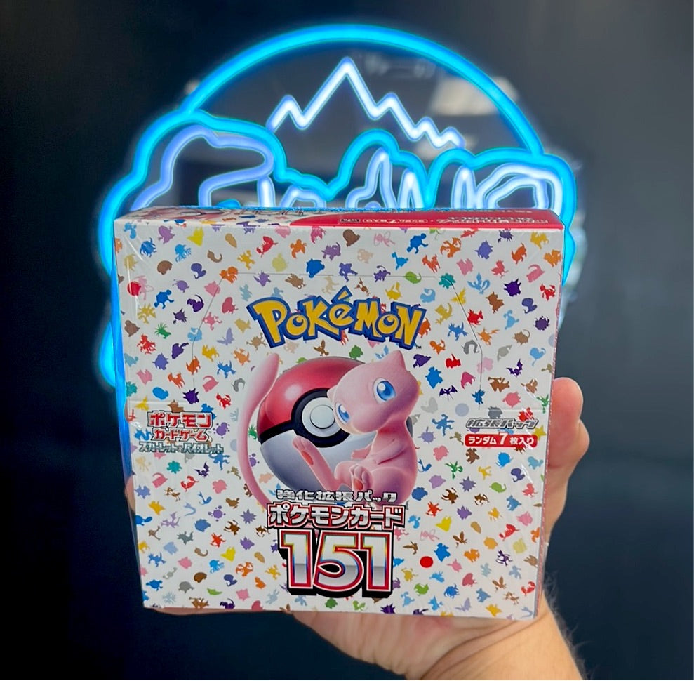 151 Japanese Booster Box - Pokemon