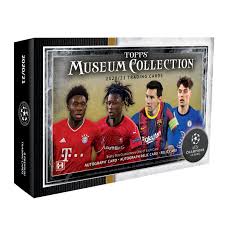 2020-21 Topps Museum Collection UEFA Champions League Soccer Hobby Box