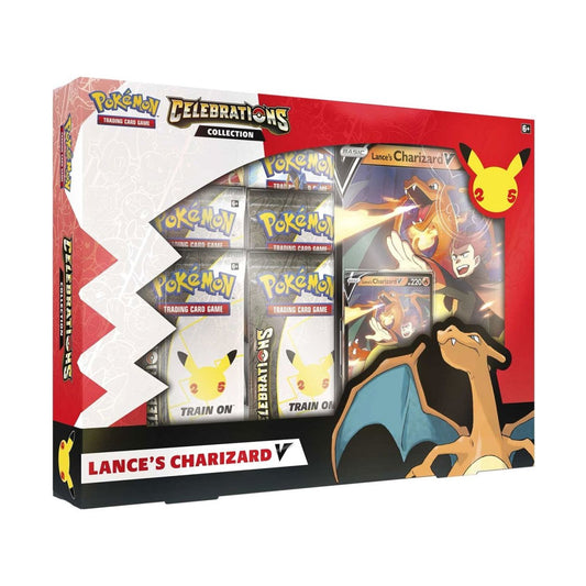 Pokémon Celebrations Lance's Charizard V Collection Box