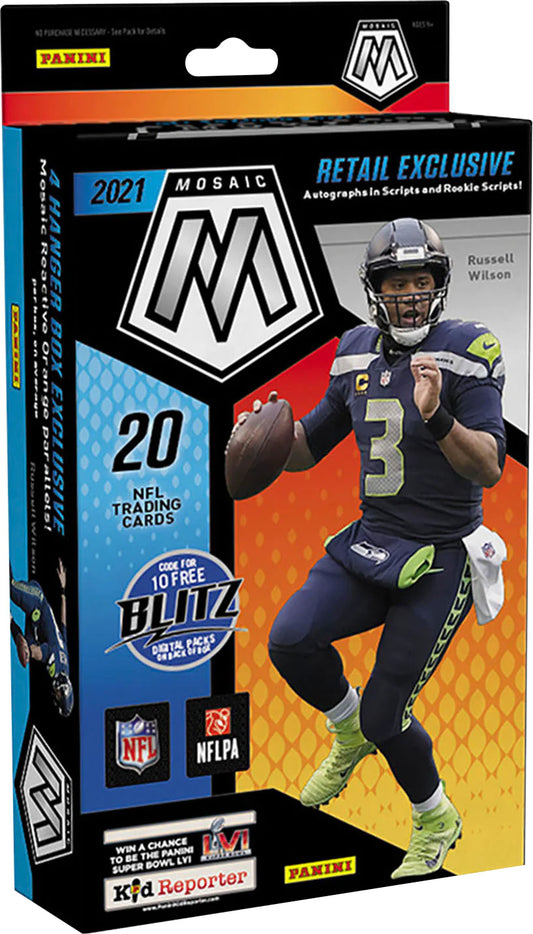 1 PACK: 2021 Panini Select NFL Football HANGER pack (20 cards/pk)