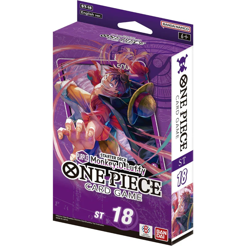 One Piece TCG: Monkey D. Luffy Starter Deck - Purple [ST-18]