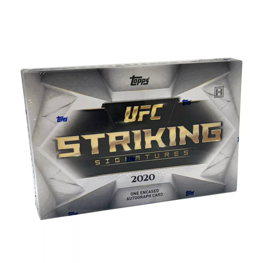 2020 Topps UFC Striking Signatures Hobby Box