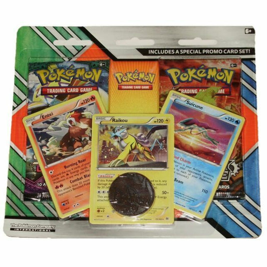 Sun & Moon 2-Pack Blister (Entei, Raikou and Suicune)