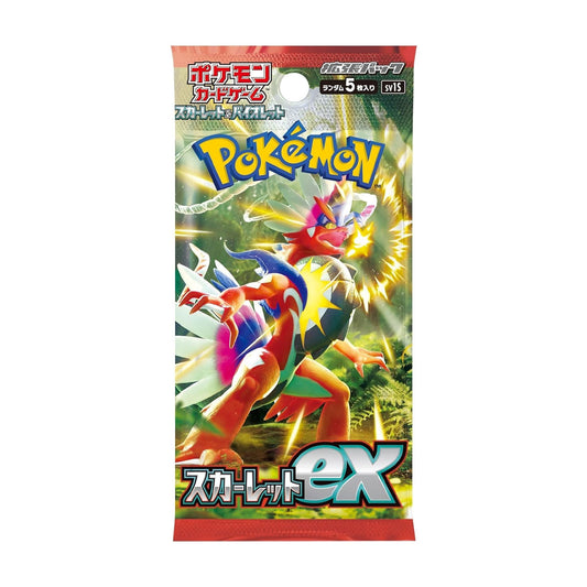 Scarlet Ex Japanese Booster Pack - Pokémon