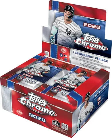 2026 Topps Chrome Baseball Hobby Jumbo