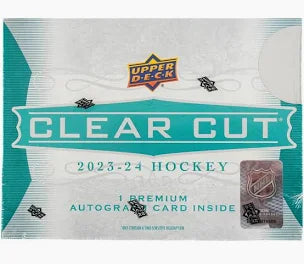 2023-24 Upper Deck Clear Cut Hockey Hobby Box