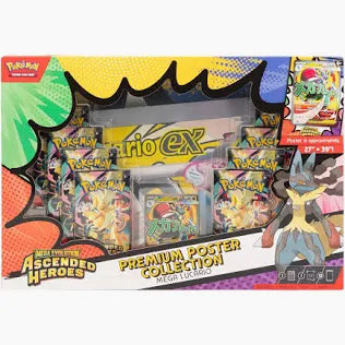 Pokemon Mega Evolution Ascended Heroes Premium Poster Collection Box