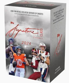 2024 Topps Signature Class Football Blaster Box