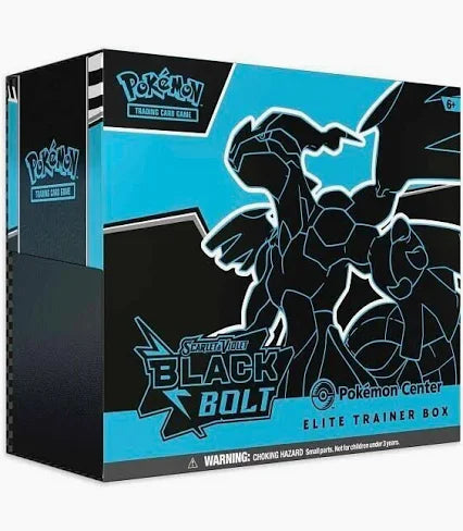 Pokemon Black Bolt Pokemon Center Elite Trainer Box
