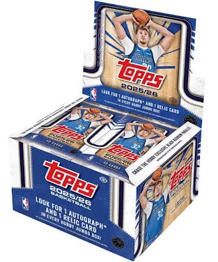 2025-26 Topps Basketball Jumbo Hobby Box
