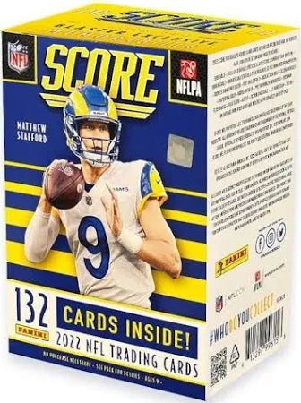 2022 Panini Score NFL Football Blaster Box