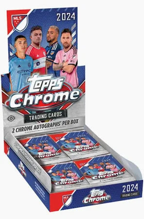 2024 Topps Chrome Soccer Hobby Box