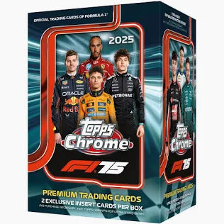 2025 Topps Chrome F1 Formula 1 Blaster Box
