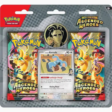 Pokemon Ascended Heroes 2 Pack Blister