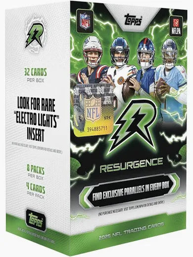 2025 Topps Resurgence Football Blaster Box