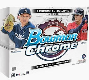 2025 Bowman Chrome Baseball Hobby Box