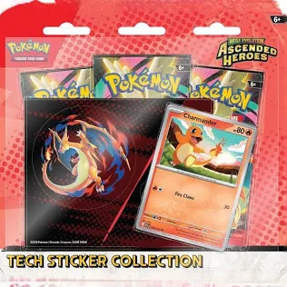 Pokemon Ascended Heroes Tech Sticker Collection